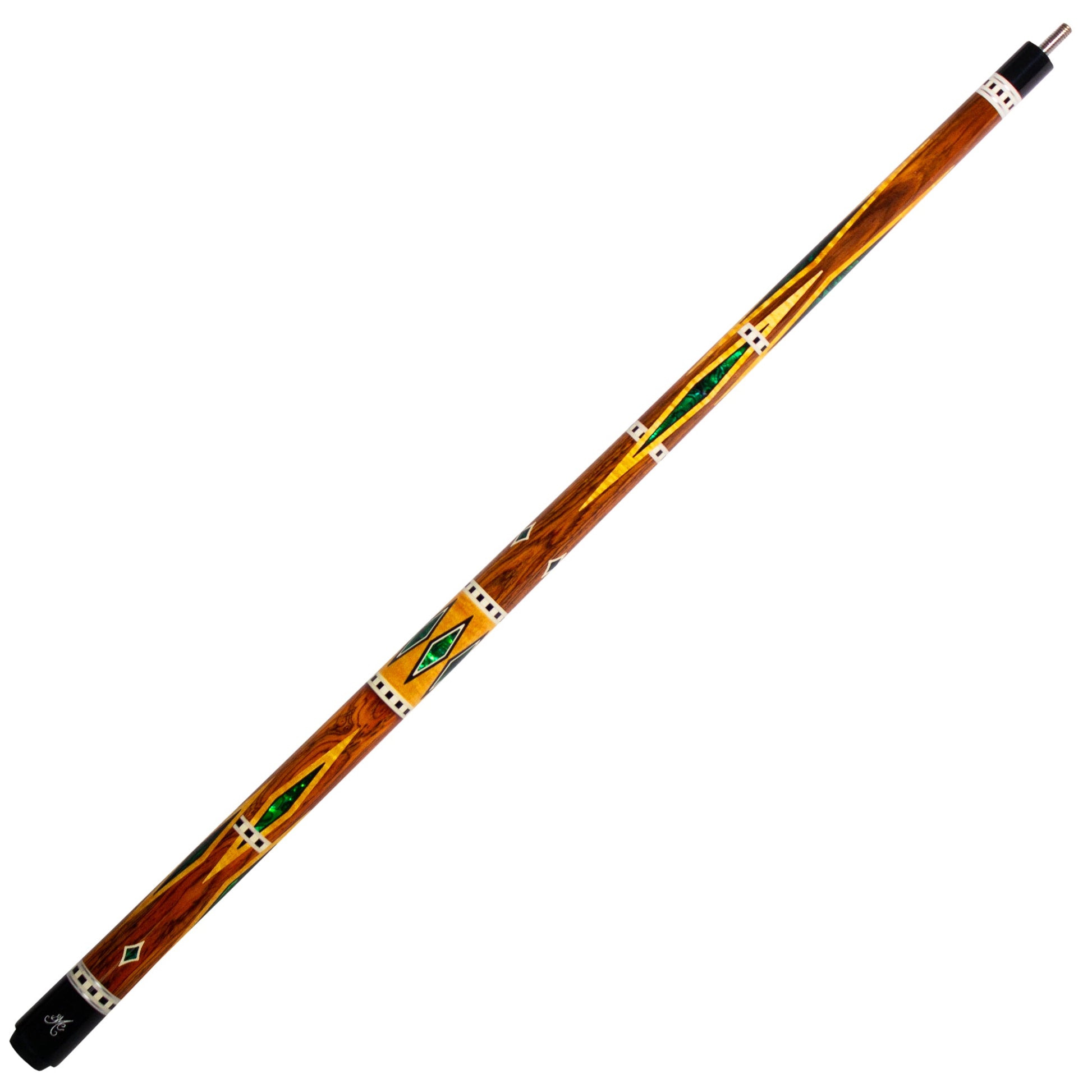 BMC Diamond Cocobolo Green Meucci Pool Cue