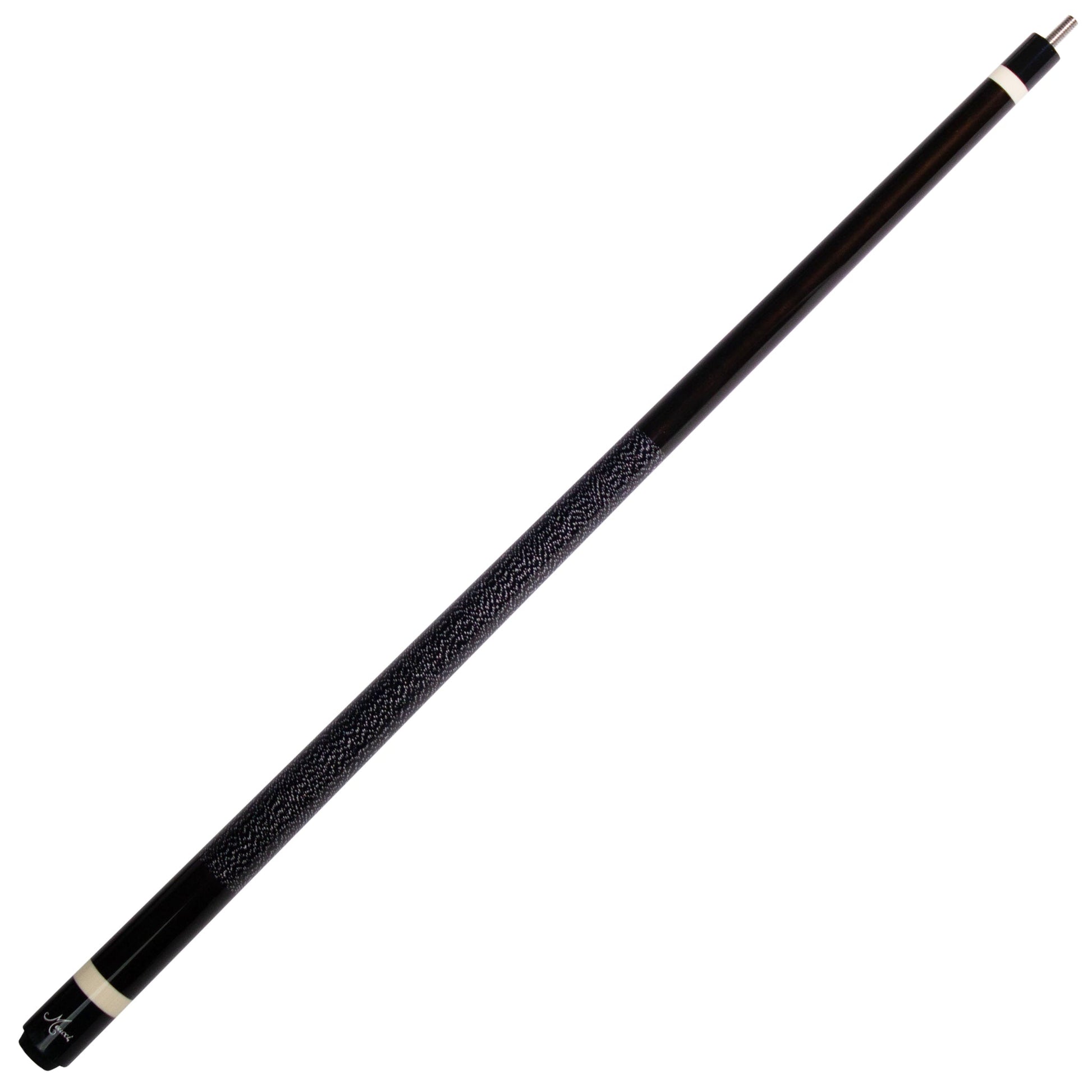 European Black Meucci Pool Cue Full