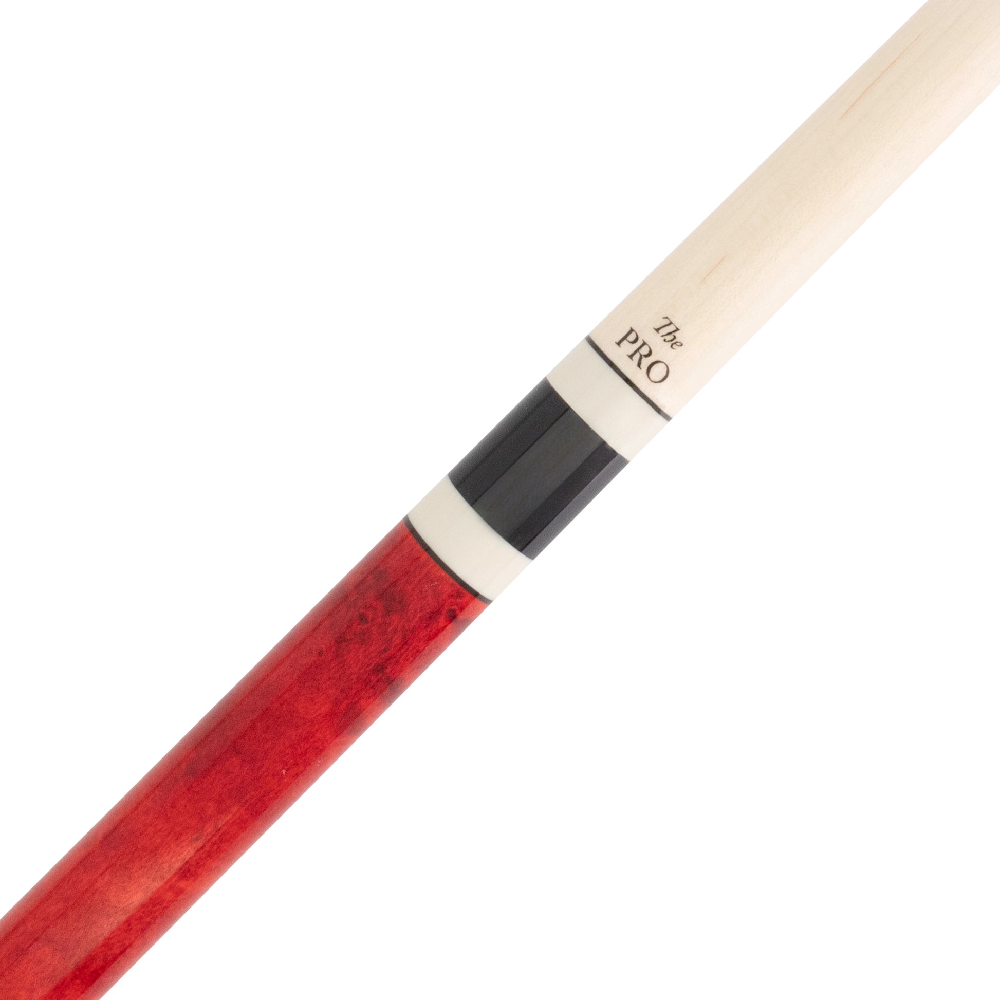 European Red Meucci Pool Cue Joint